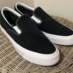 Converse Black and White Men's Slip-On Loafers